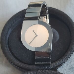 Rado Diastar Cerix Mens Black and Gray/Silver Watch-BLACK FRIDAY DEAL